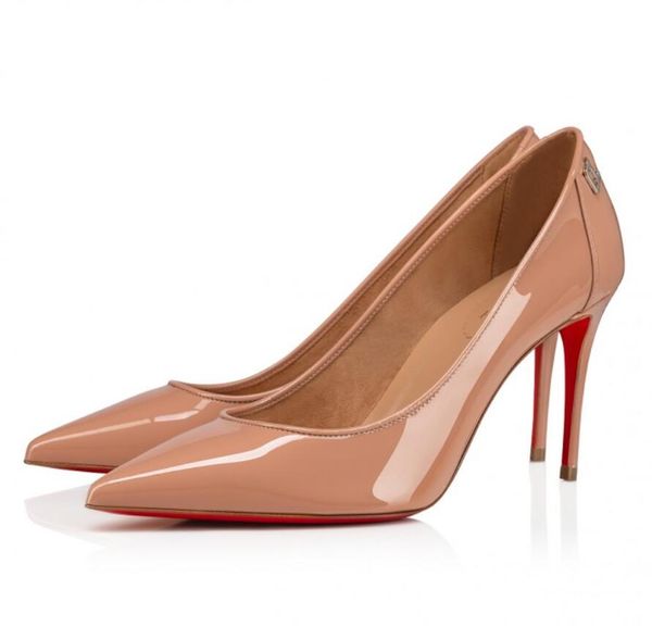 reds sole sporty kate high heels luxury brands paris pump women sandal pumps patent leather sporty kate 85mm pumps pointe shoe, Black
reds sole sporty kate high heels luxury brands paris pump women sandal pumps patent leather sporty kate 85mm pumps pointe shoe, Black
