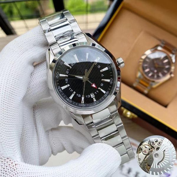 men's automatic mechanical watch 40mm men's luxury designer classic watch 904l leather/stainless steel watch swimming sapphire mon, Slivery;brown
men's automatic mechanical watch 40mm men's luxury designer classic watch 904l leather/stainless steel watch swimming sapphire mon, Slivery;brown