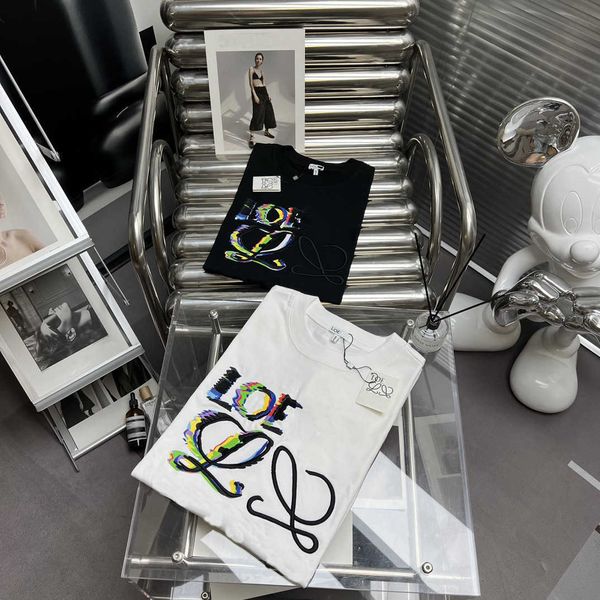 short sleeve t-shirt men's women's couple casual round neck letter logo printing t shirts high-quality1ndf, White;black
short sleeve t-shirt men's women's couple casual round neck letter logo printing t shirts high-quality1ndf, White;black