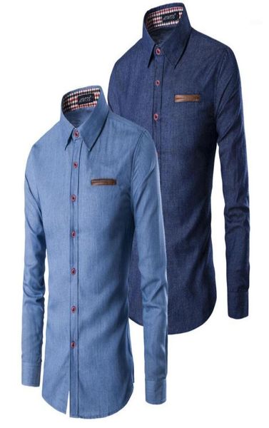 hirigin fashion men039s casual slim fit stylish wash denim long sleeves jeans shirts smart men clothes4562233, White;black
hirigin fashion men039s casual slim fit stylish wash denim long sleeves jeans shirts smart men clothes4562233, White;black