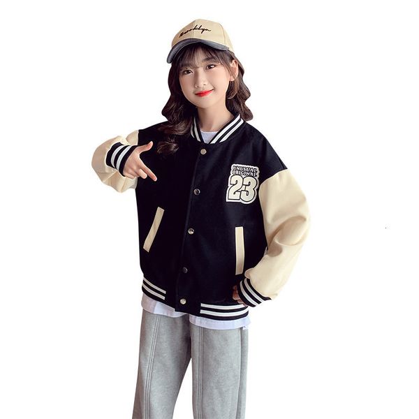 jackets fashionable children's spring autumn clothing coat for girls sports jacket teenager school baseball uniform 5-14 years 230816, Blue;gray
jackets fashionable children's spring autumn clothing coat for girls sports jacket teenager school baseball uniform 5-14 years 230816, Blue;gray