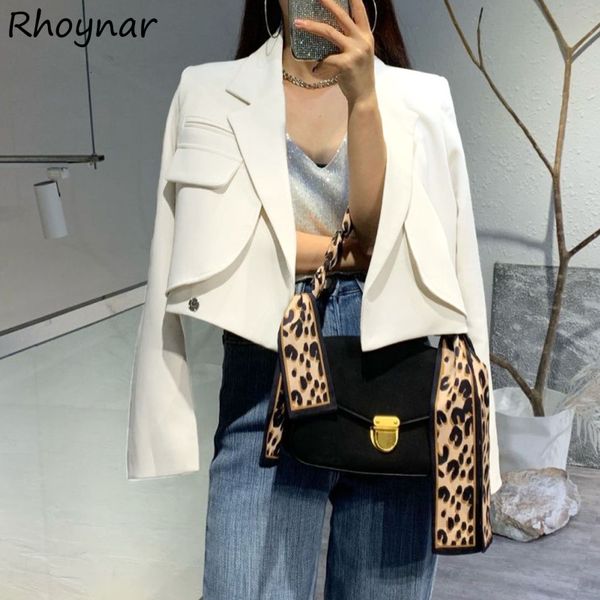 womens suits blazers blazer women spring office ladies allmatch leisure trendy single breasted pockets ulzzang elegant vintage outwear cloth, White;black
womens suits blazers blazer women spring office ladies allmatch leisure trendy single breasted pockets ulzzang elegant vintage outwear cloth, White;black