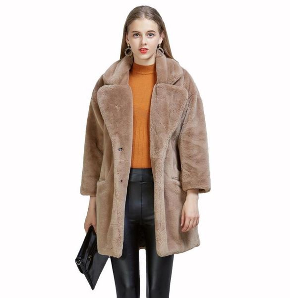 new fashion faux rabbit furry coat female suit collar loose rench twinter overcoat female women faux fur coat8695341, Black
new fashion faux rabbit furry coat female suit collar loose rench twinter overcoat female women faux fur coat8695341, Black