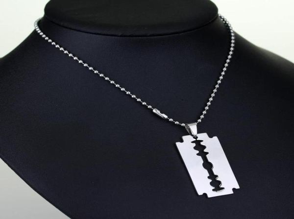 chains stainless steel pendant necklace ins men039s shaving blades personalized fashion6354709, Silver
chains stainless steel pendant necklace ins men039s shaving blades personalized fashion6354709, Silver