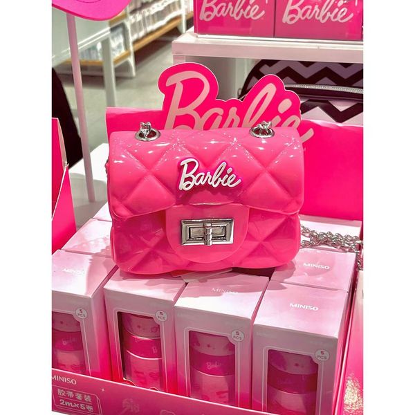 pink barbie mini bag 2023 new tide fashion sherry barbie small bags bargaining fruit jelly body bag women, Black
pink barbie mini bag 2023 new tide fashion sherry barbie small bags bargaining fruit jelly body bag women, Black