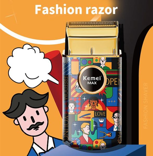 kmrs7098 titanium double foil shaver professional haircut finishing tool reciprocating random graffiti pattern electric men0399321530
kmrs7098 titanium double foil shaver professional haircut finishing tool reciprocating random graffiti pattern electric men0399321530