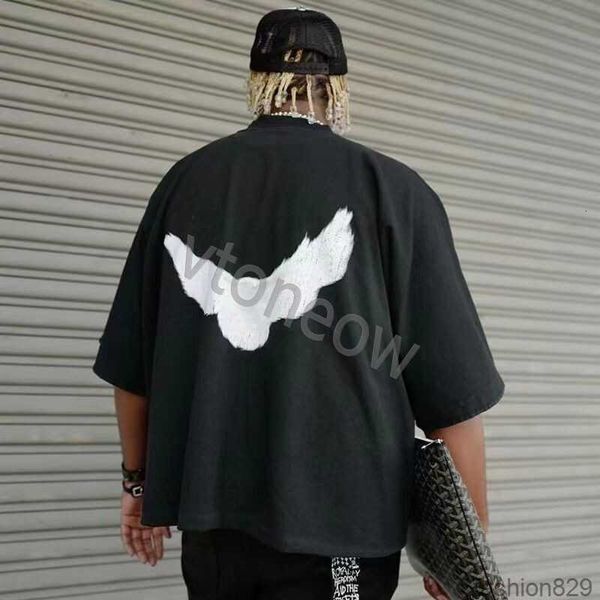 tripartite dove men's t-shirts designer kanyes wests fashion co branded men oversize tees polos peace doves printed mens and womens yzy, White;black
tripartite dove men's t-shirts designer kanyes wests fashion co branded men oversize tees polos peace doves printed mens and womens yzy, White;black