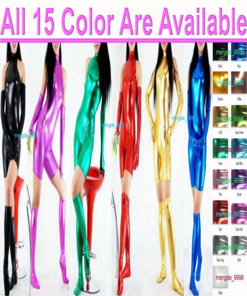 women bodysuit costumes 15 color shiny metallic women039s short catsuit costume with long gloves stockings halloween par856902305601, Black
women bodysuit costumes 15 color shiny metallic women039s short catsuit costume with long gloves stockings halloween par856902305601, Black