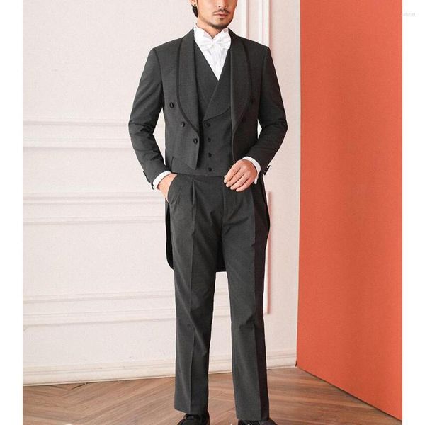 men's suits black linen for men 3 piece casual slim fit formal prom wedding tuxedos groomsmen man blazer vest pants, White;black
men's suits black linen for men 3 piece casual slim fit formal prom wedding tuxedos groomsmen man blazer vest pants, White;black