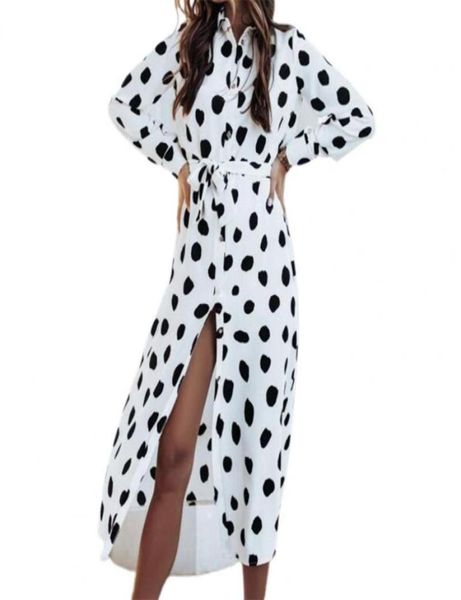 plus size women shirt dress polka dots floral print long sleeve spring summer singlebreasted belt maxi party dresses casual4890640, Black;gray
plus size women shirt dress polka dots floral print long sleeve spring summer singlebreasted belt maxi party dresses casual4890640, Black;gray