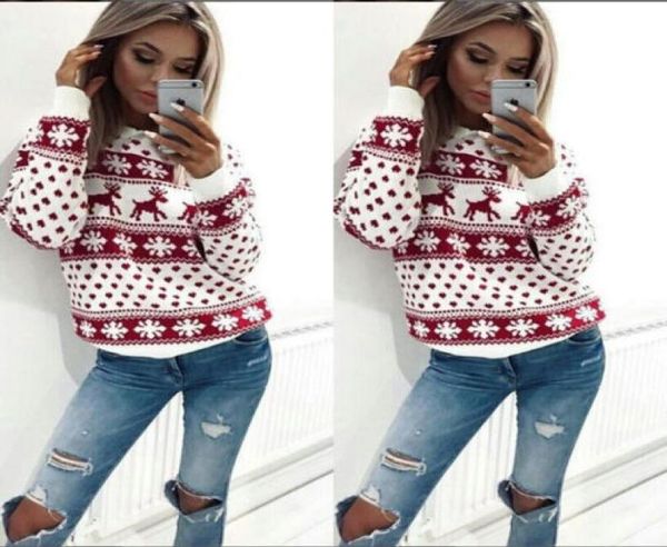 women lady jumper sweater pullover coat christmas winte ladies warm brief sweaters women clothing new2322738, White;black
women lady jumper sweater pullover coat christmas winte ladies warm brief sweaters women clothing new2322738, White;black