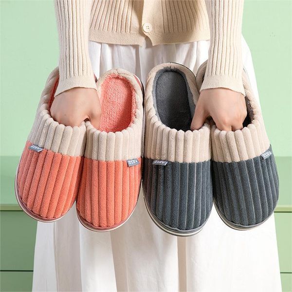 women men winter home autumn warm winter cotton slippers white orange navy blue wood floor warm breathable wear-resistant outdoor shoes, Black
women men winter home autumn warm winter cotton slippers white orange navy blue wood floor warm breathable wear-resistant outdoor shoes, Black