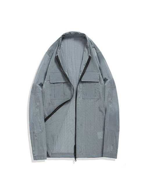 fw spring autumn thin jacket coat fashionable brand leisure crossborder special windbreaker metallic nylon reflective european an9587250, Black;brown
fw spring autumn thin jacket coat fashionable brand leisure crossborder special windbreaker metallic nylon reflective european an9587250, Black;brown