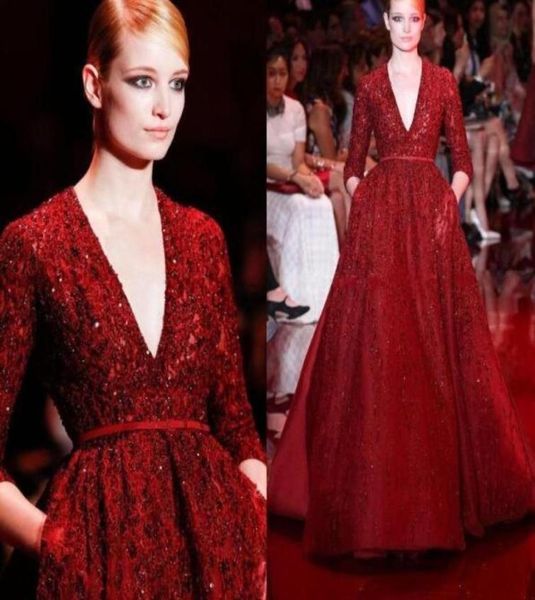 gorgeous elie saab red noble evening dresses celebrity dresses sequins shining deep vneck floor length long sleeves runway formal79349835
gorgeous elie saab red noble evening dresses celebrity dresses sequins shining deep vneck floor length long sleeves runway formal79349835