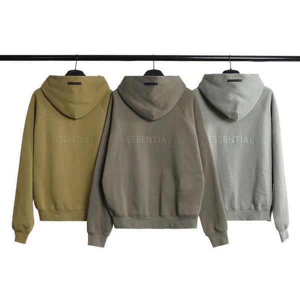 ess hoodie fog double thread essentials raglan sleeve letter hooded pullover sweater high street loose fashion silicone coat, Black
ess hoodie fog double thread essentials raglan sleeve letter hooded pullover sweater high street loose fashion silicone coat, Black