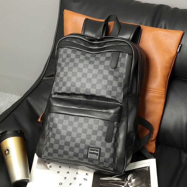 checkered backpack high capacity korean men's bag student school trend leisure travel 230817
checkered backpack high capacity korean men's bag student school trend leisure travel 230817