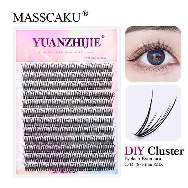 false eyelashes masscaku diy eyelash extension 3d effect premade heated bonded band cluster lashes make up at home soft korean makeup poduct
false eyelashes masscaku diy eyelash extension 3d effect premade heated bonded band cluster lashes make up at home soft korean makeup poduct
