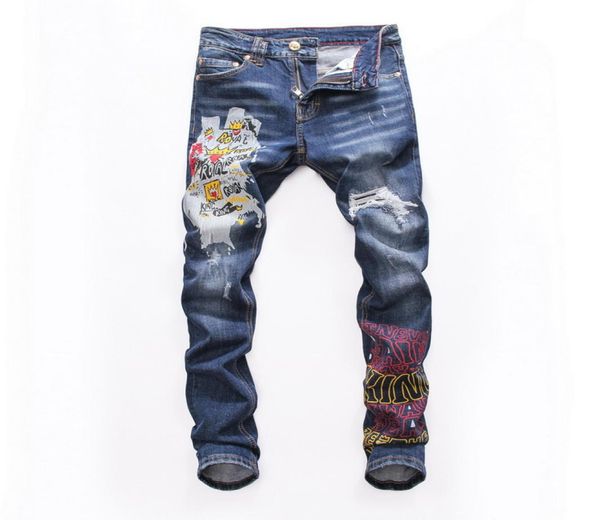new brand of fashionable european and american mens casual jeans highgrade washing pure hand grinding quality optimization 90154581279, Blue
new brand of fashionable european and american mens casual jeans highgrade washing pure hand grinding quality optimization 90154581279, Blue
