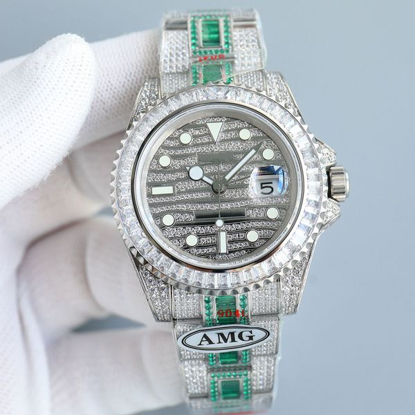 diamond mens watch automatic mechanical 3135 movement watches 40mm sapphire luminous with diamond-studded steel bracelet women, Slivery;brown
diamond mens watch automatic mechanical 3135 movement watches 40mm sapphire luminous with diamond-studded steel bracelet women, Slivery;brown