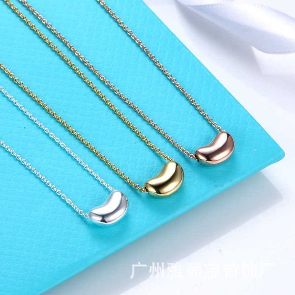 versatile tiffay's high version steel printed pea necklace women's light luxury fashion collarbone valentine's day gift, Black
versatile tiffay's high version steel printed pea necklace women's light luxury fashion collarbone valentine's day gift, Black