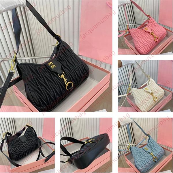 designer bag miumiu hobo underarm bags women matelasse pleated handbag soft sheepskin leather axillary package purses wallet messenger satch
designer bag miumiu hobo underarm bags women matelasse pleated handbag soft sheepskin leather axillary package purses wallet messenger satch