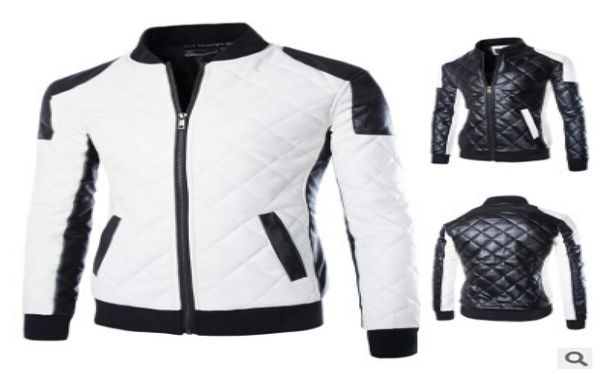 korean new design mens jacket winterautumn pu leather blackwhite fashion slim plaid jacket for man leather jacke drop my234700628, Black
korean new design mens jacket winterautumn pu leather blackwhite fashion slim plaid jacket for man leather jacke drop my234700628, Black