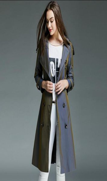 chameleon trench coat for women long sleeves coats womens casaco feminino overcoat woman spring ladies autumn european bai706939537, Tan;black
chameleon trench coat for women long sleeves coats womens casaco feminino overcoat woman spring ladies autumn european bai706939537, Tan;black