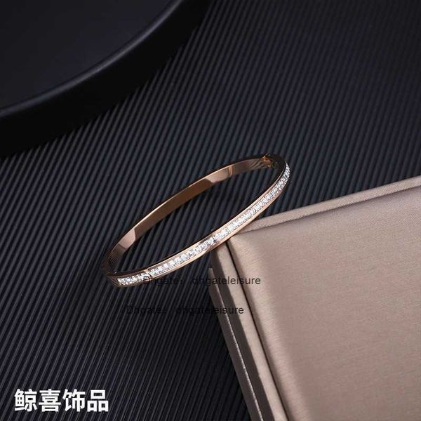 korean version rose gold single row diamond titanium steel bracelet for women with indifferent personality niche design and trendy internet, Black
korean version rose gold single row diamond titanium steel bracelet for women with indifferent personality niche design and trendy internet, Black