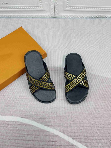 23ss designer slides kids sandals letter printed cross woven tape baby slippers size 26-35 summer child shoes box packaging june21, Black;grey
23ss designer slides kids sandals letter printed cross woven tape baby slippers size 26-35 summer child shoes box packaging june21, Black;grey