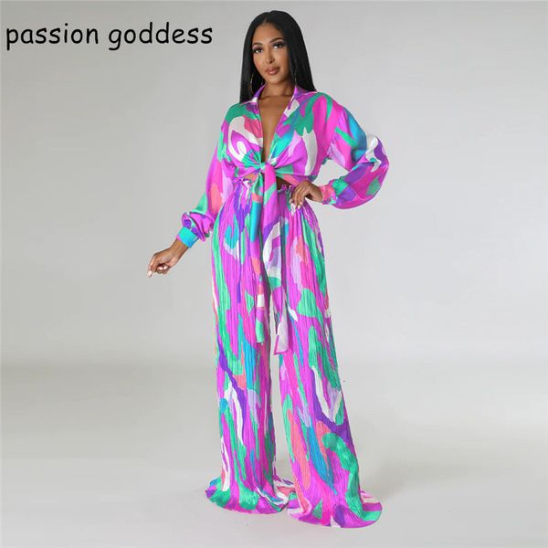 women's two piece pants women long sleeve silk blouse print lace up and loose wide leg pleated pants casual two piece sets outfits 2308, White
women's two piece pants women long sleeve silk blouse print lace up and loose wide leg pleated pants casual two piece sets outfits 2308, White