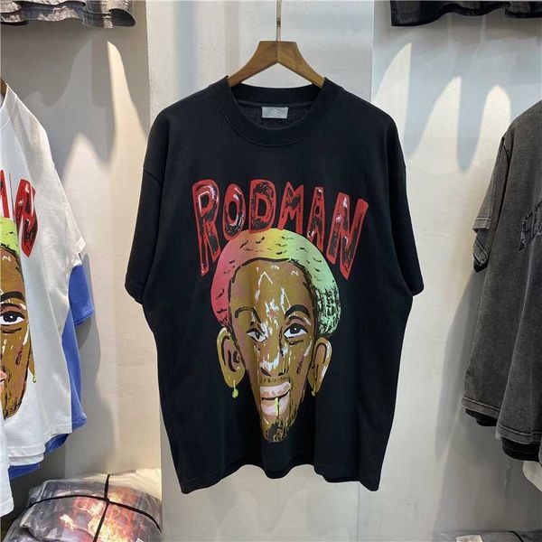 men's t-shirts good quality oversized rodman fashion shirts men cartoon women t shirt streetwear summer style tees mens clothing, White;black
men's t-shirts good quality oversized rodman fashion shirts men cartoon women t shirt streetwear summer style tees mens clothing, White;black