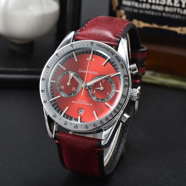 omeg wrist watch for men 2023 mens watches five needles all dials work quartz watch luxury brand clock chronograph fashion leather strap spe, Slivery;golden
omeg wrist watch for men 2023 mens watches five needles all dials work quartz watch luxury brand clock chronograph fashion leather strap spe, Slivery;golden