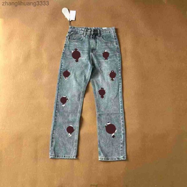 jeans designer make old washed chrome straight trousers heart letter prints for women men casual long style 88k04gmcb0, Blue
jeans designer make old washed chrome straight trousers heart letter prints for women men casual long style 88k04gmcb0, Blue