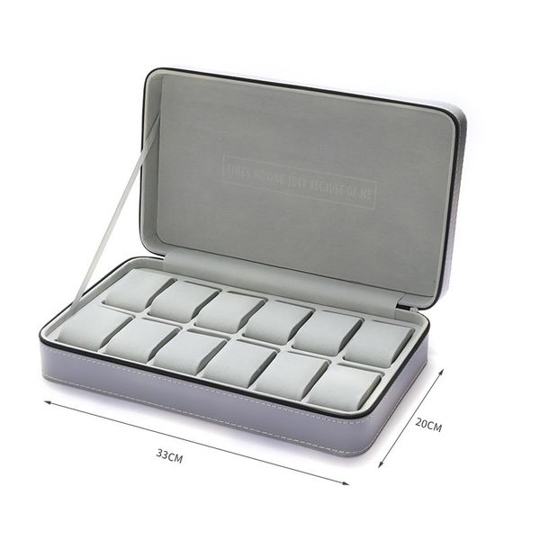 jewelry boxes 6/10/12 girds watch suitcase organizer portable zipper watch case bracelets men's and women's multifunctional displa, Black;white
jewelry boxes 6/10/12 girds watch suitcase organizer portable zipper watch case bracelets men's and women's multifunctional displa, Black;white