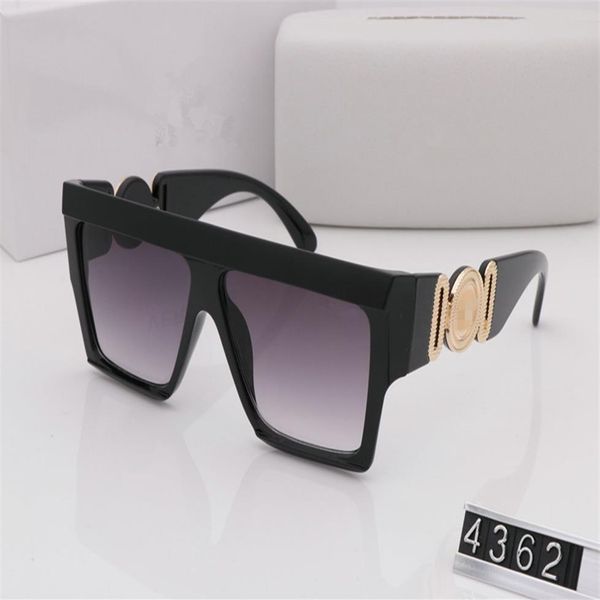 2021 summer style sunglasses 4362 women men brand designer uv protection sun glasses clear lens and coating lens sunwear with box247m, White;black
2021 summer style sunglasses 4362 women men brand designer uv protection sun glasses clear lens and coating lens sunwear with box247m, White;black