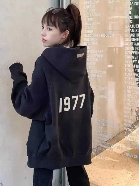 ess hoodie and correct edition pure cotton essentials trendy brand zipper jacket for women fog high street wide hat sweater for men, Black;brown
ess hoodie and correct edition pure cotton essentials trendy brand zipper jacket for women fog high street wide hat sweater for men, Black;brown