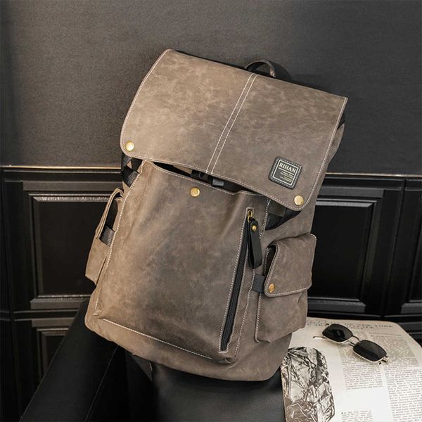 men's backpack fashion brand street travel backpack simple large capacity leisure student schoolbag fashion trend 230817
men's backpack fashion brand street travel backpack simple large capacity leisure student schoolbag fashion trend 230817