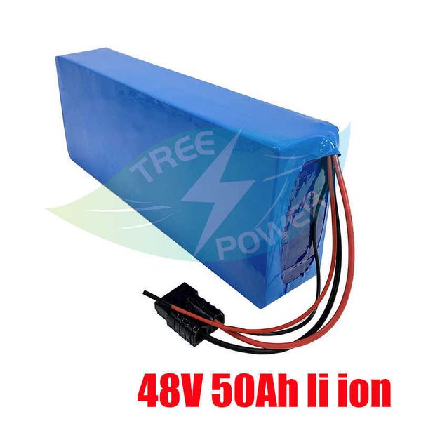 Image of 48V 50Ah Electric Motorcycle Lithium li ion Battery Pack for Scooter+5A charger