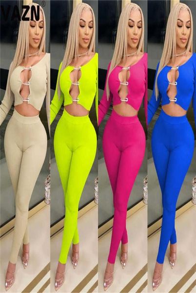women039s two piece pants vazn 2020 new bandage solid oneck high street special full sleeve women casual fashion set women you4282193, White
women039s two piece pants vazn 2020 new bandage solid oneck high street special full sleeve women casual fashion set women you4282193, White