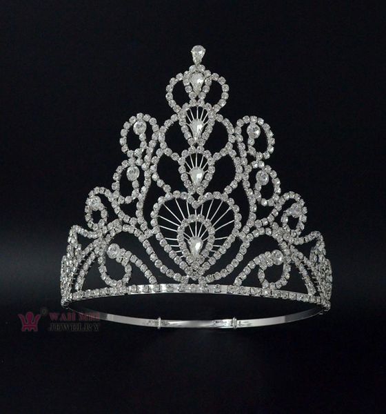 heart drop tall large crowns rhinestone crystal adjustable headband for pageant or bridal wedding hair jewelry tiaras 018888700037, White;golden
heart drop tall large crowns rhinestone crystal adjustable headband for pageant or bridal wedding hair jewelry tiaras 018888700037, White;golden