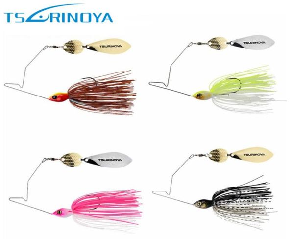 tsurinoya 4pcslot spinner bait head weight 11g rubber jig heag fishing lure spinnerbait metal spoon buzzbait with barbed hook7397215
tsurinoya 4pcslot spinner bait head weight 11g rubber jig heag fishing lure spinnerbait metal spoon buzzbait with barbed hook7397215