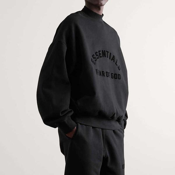 ess hoodie high end original essentials sweatshirt men's round neck trendy brand loose fog high street women's 2023 side pockets, Black
ess hoodie high end original essentials sweatshirt men's round neck trendy brand loose fog high street women's 2023 side pockets, Black