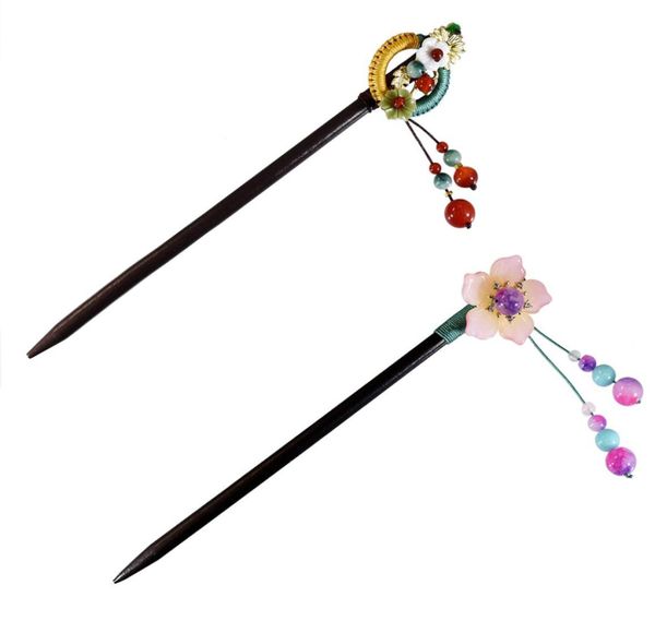 spring new japanese style long women039s wooden hairpins flower hair stick headdress with round bead pendant hair accessories t4404240, Golden;silver
spring new japanese style long women039s wooden hairpins flower hair stick headdress with round bead pendant hair accessories t4404240, Golden;silver
