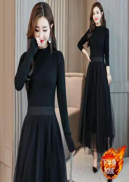 woman dresses sweaters dress autumn women039s mesh black winter long vestido de mujer femme robe casual9557353, Black;gray
woman dresses sweaters dress autumn women039s mesh black winter long vestido de mujer femme robe casual9557353, Black;gray