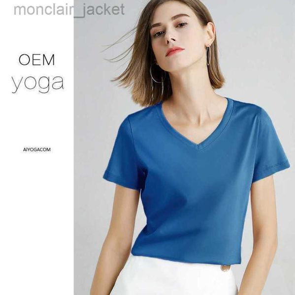 desginer alos yoga t shirt quick drying t-shirt sports short sleeve personalized small v-neck summer thin slim dress for women, White
desginer alos yoga t shirt quick drying t-shirt sports short sleeve personalized small v-neck summer thin slim dress for women, White