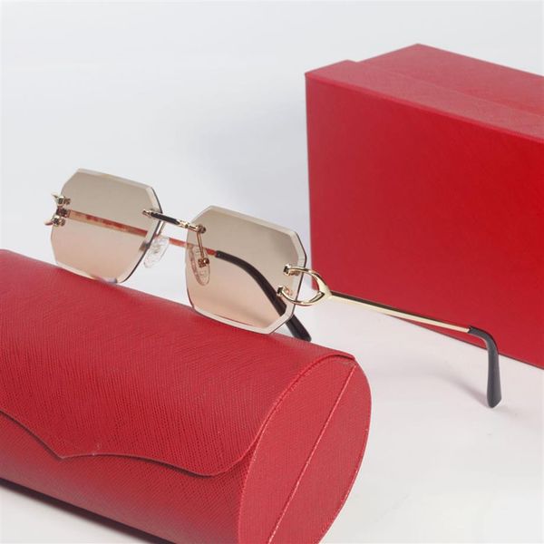 pink sunglasses for women mens designer glasses oversized fashion retro vintage 41mm frameless lunettes woman polarized eyewear ca269v, White;black
pink sunglasses for women mens designer glasses oversized fashion retro vintage 41mm frameless lunettes woman polarized eyewear ca269v, White;black