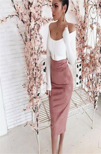 skirts suede midi pencil long skirt for women elegant high waist slit bandage streetwear autumn winter party clothes office6466422, Black
skirts suede midi pencil long skirt for women elegant high waist slit bandage streetwear autumn winter party clothes office6466422, Black