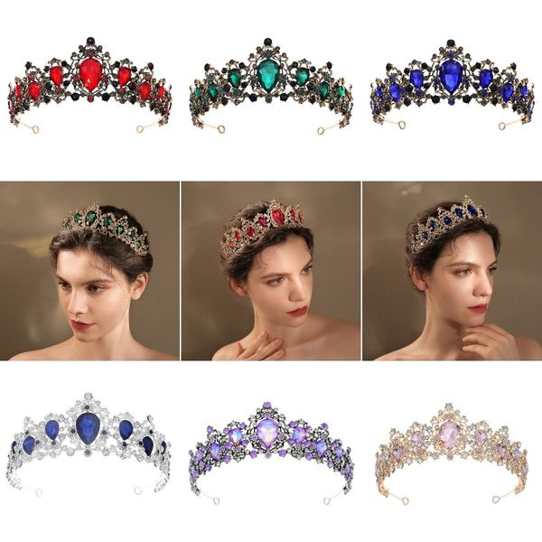 wedding hair jewelry kmvexo baroque vintage purple tiara royal crystal crown tiaras for women princess tiaras for girls bridal accessories 2, Slivery;golden
wedding hair jewelry kmvexo baroque vintage purple tiara royal crystal crown tiaras for women princess tiaras for girls bridal accessories 2, Slivery;golden