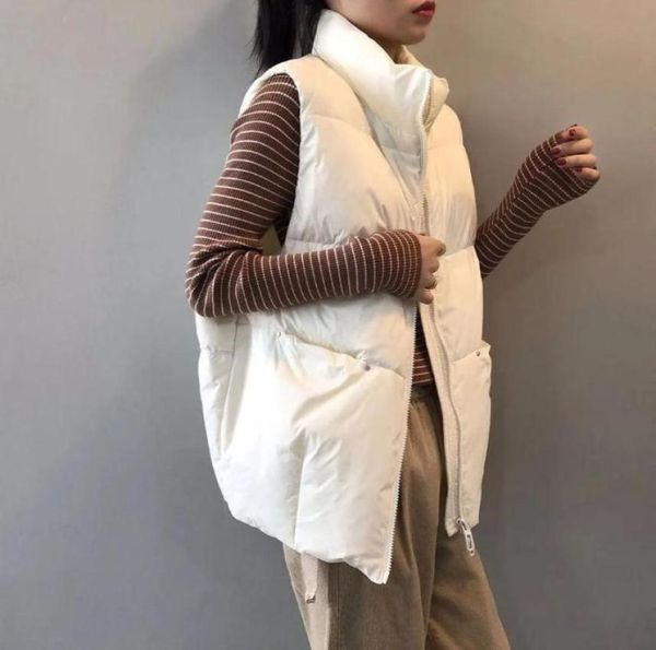 women039s vests warm down cotton coat vest feminine short 2021 korean loose and light waistcoat women7564853, Black;white
women039s vests warm down cotton coat vest feminine short 2021 korean loose and light waistcoat women7564853, Black;white
