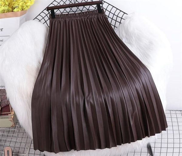 tigena faux leather women maxi skirt autumn winter casual solid pu a line high waist pleated long female ladies 2203172499729, Black
tigena faux leather women maxi skirt autumn winter casual solid pu a line high waist pleated long female ladies 2203172499729, Black